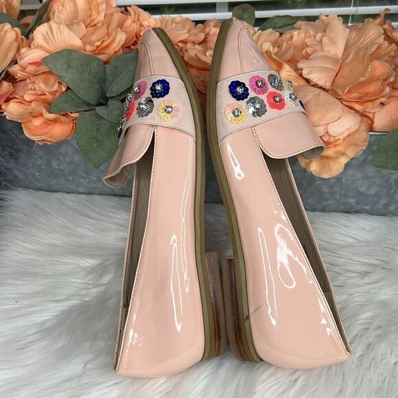 ASOS Mermaid Embellished Patent Loafers Sz 6 - Picture 7 of 10